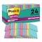 Post-It Pads in Miami Colors, 3 x 3, 70/Pad, PK24 654-24SSMIA-CP - alternate 1